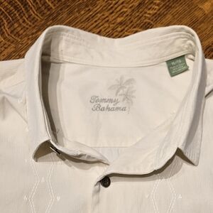 Tommy Bahama Men's Off-White Shirt